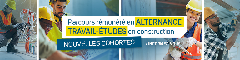 Parcours rémunéré en alterancce travail-études en construction nouvelles cohortes