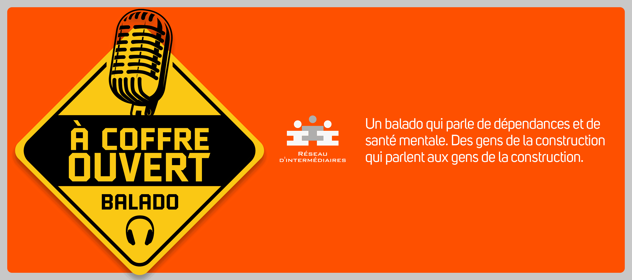 À coffre ouvert - Un balado qui parle de dépendance et de santé mentale.